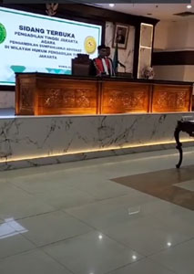 Pelantikan dan pengambilan sumpah calon Advokat KAI @Peng...