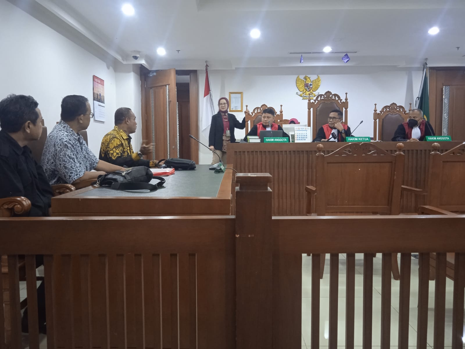 Persidangan di Pengadilan Negeri Jakarta Pusat Nomor perk...